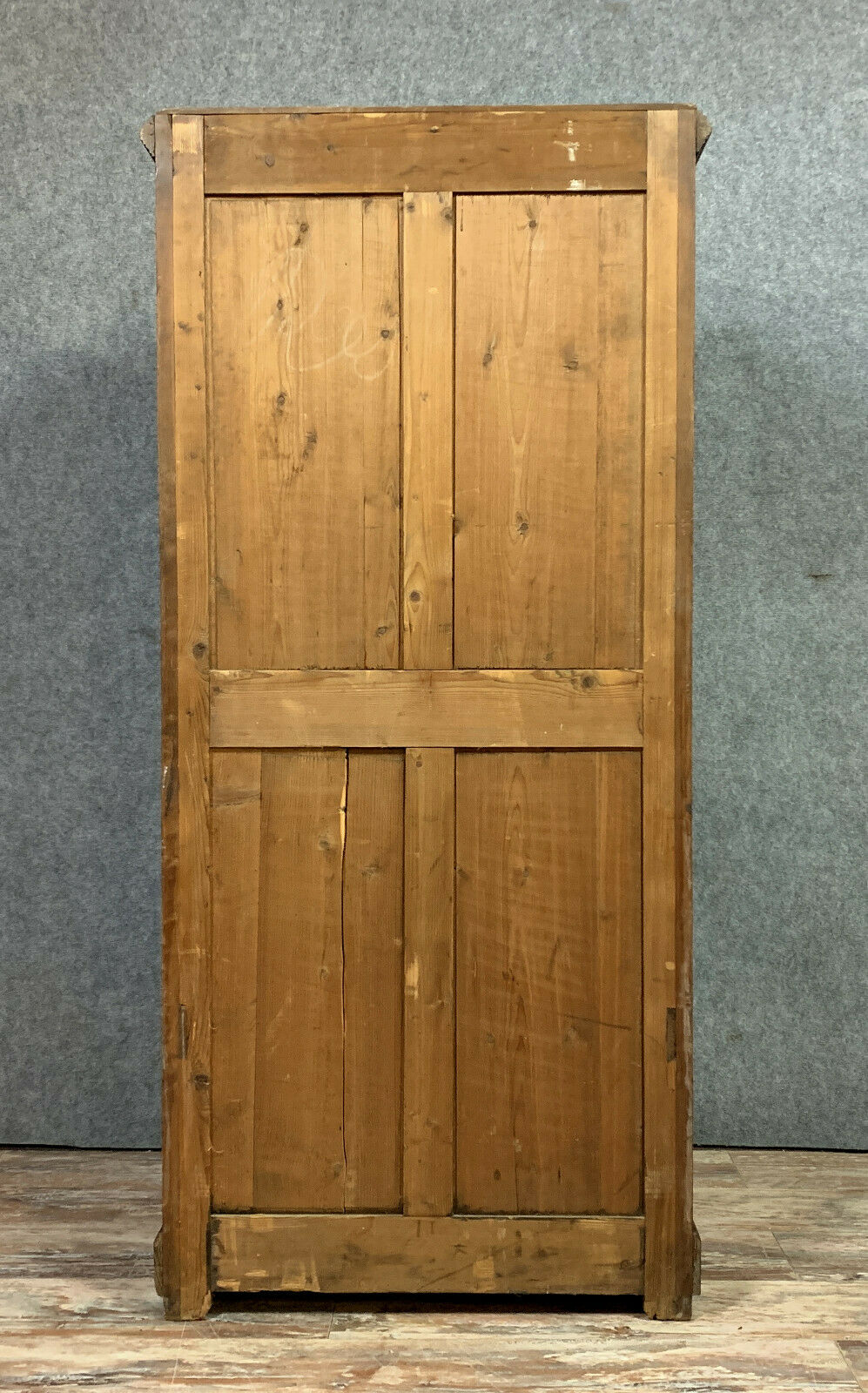 Furniture by trade Cabinet in false pretence of semainier in pine around 1850