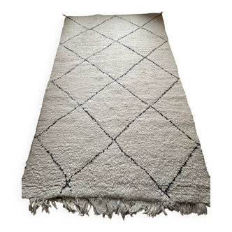 Ecru Berber rug