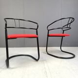 Post modern dining chairs, 1980s