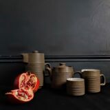 Coffee service and sandstone tea