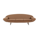 Sofa model 'capri' from 1958 by Johannes Andersen for the company j.  Andersen Brdr of Vejen, Denmark