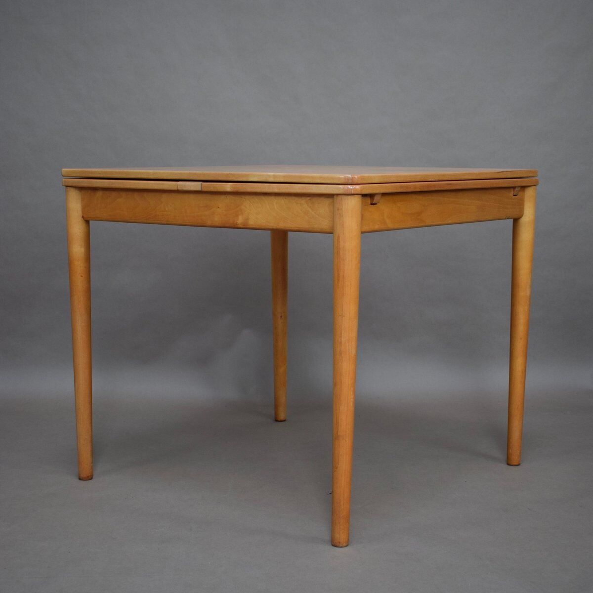 Birch extendable dining table by Cees Braakman for Pastoe, 1950s