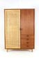 Sebastian Muggenthaler wardrobe - teak & Wicker - rare mid century design