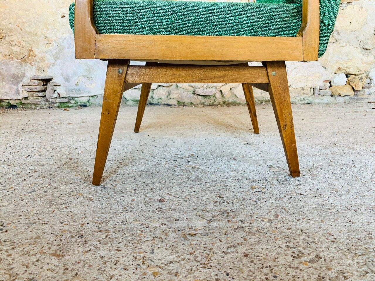 Vintage armchair in Scandinavian style circa 60