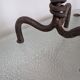 Set of 3 wrought iron candle holders