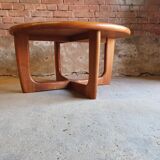 Teak coffee table Niels Bach, Denmark 1970