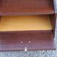 Pair of bedside tables from the 70s in rosewood stained oak veneer