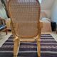 Rocking-chair en bois courbé et cannage