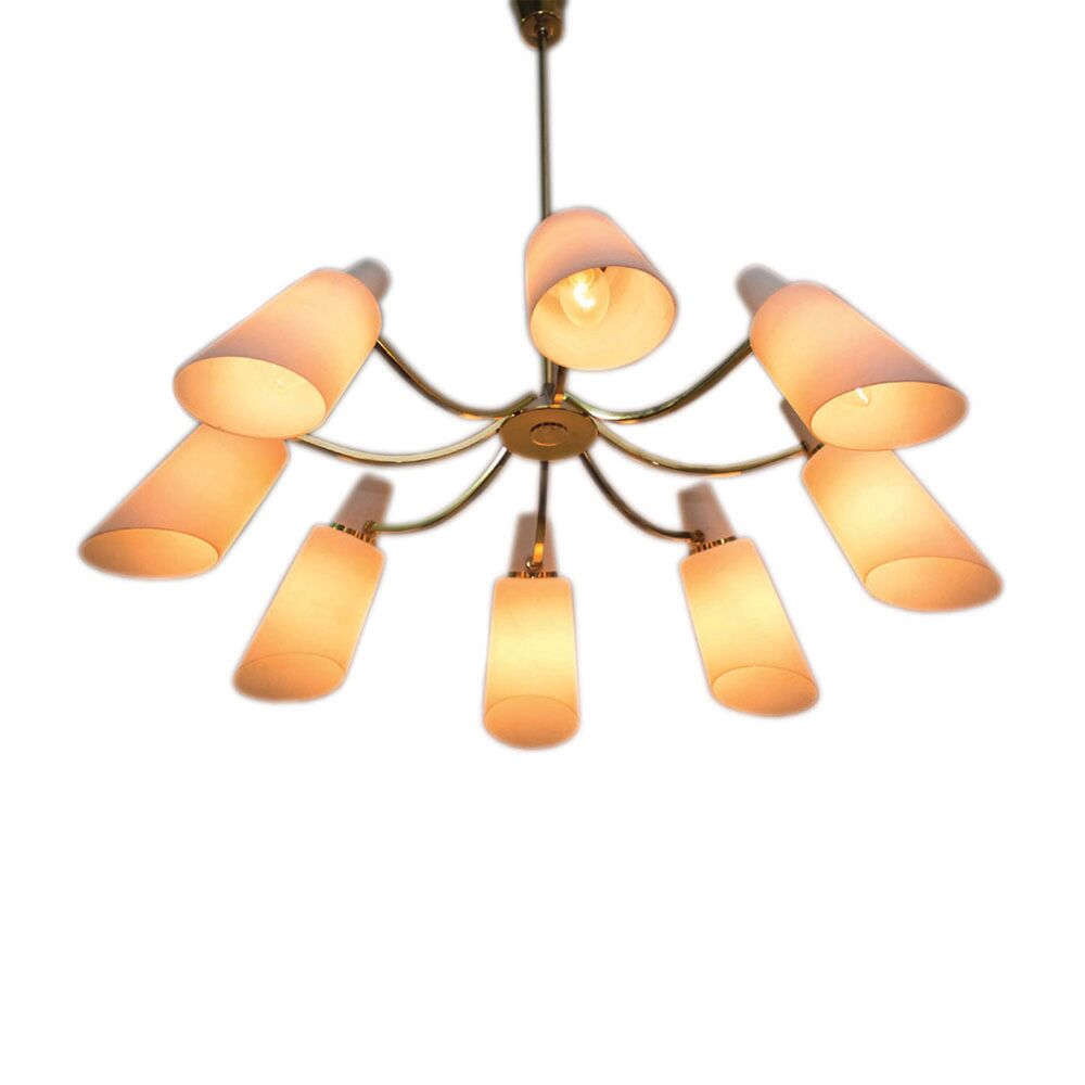 1950s Opaline Chandelier