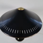 Mid-Century Modern Table Lamp by Bent Karlby Produced by Lyfa in Denmark, 1956