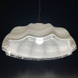 Suspension italienne en verre Murano tourbillonnant, années 1970