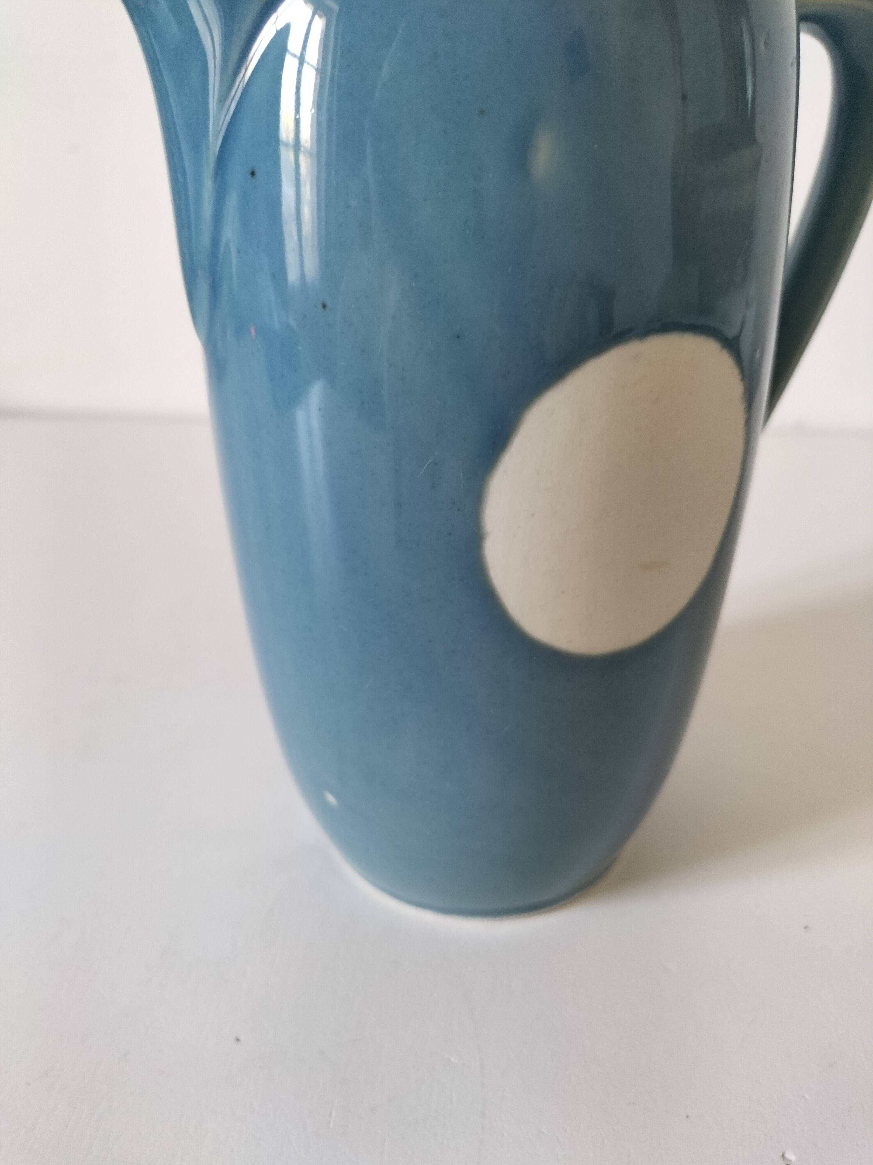 Pichet Denbac 326-2 – Art Deco stoneware with geometric reserve from the 1920s-30s