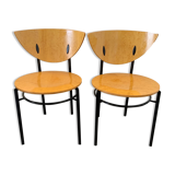 Paire de chaises vintage