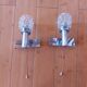Pair of vintage 70's wall lights