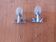 Pair of vintage 70's wall lights