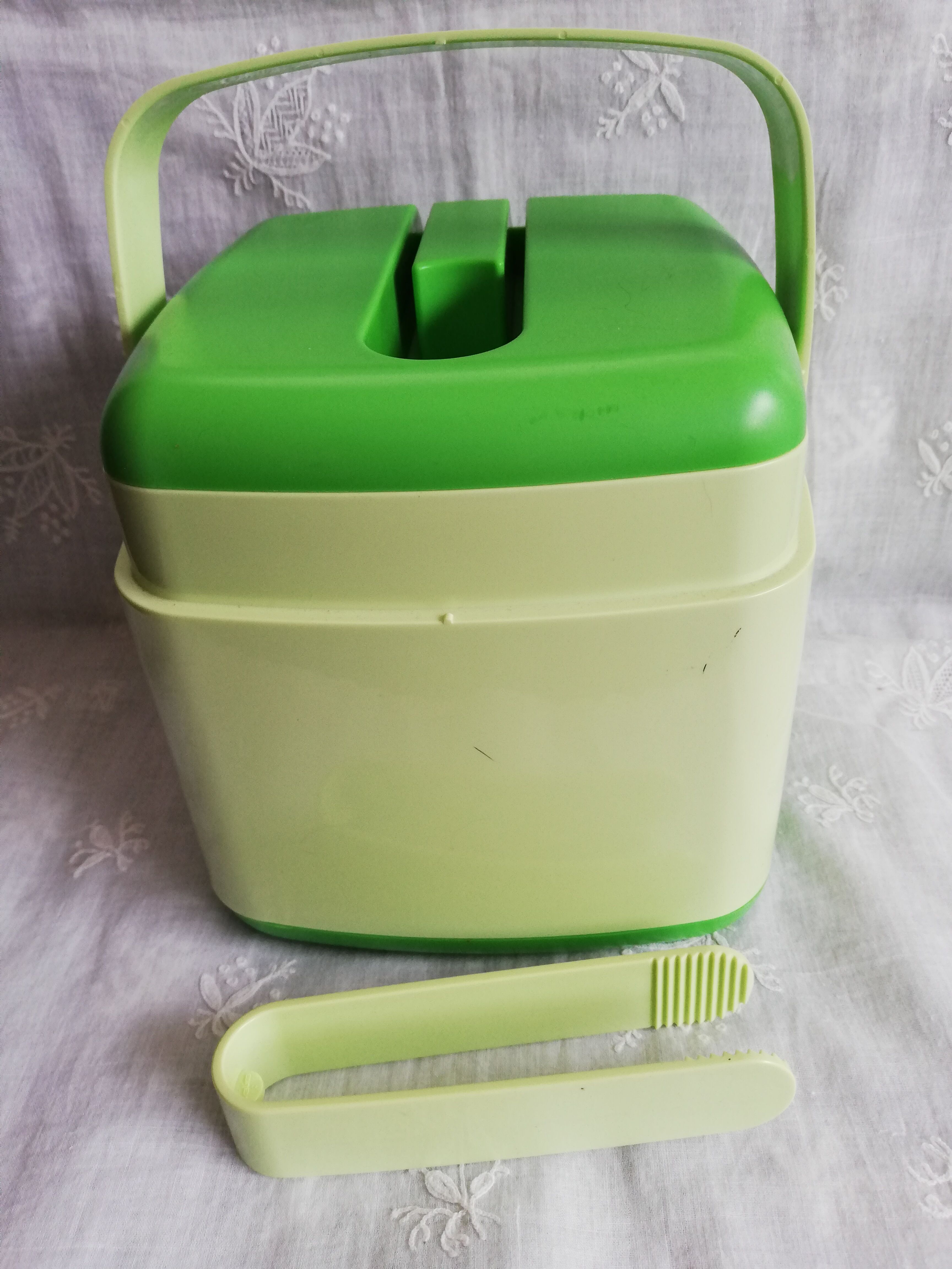 Seau à glaçons et sa pince vintage espagnol