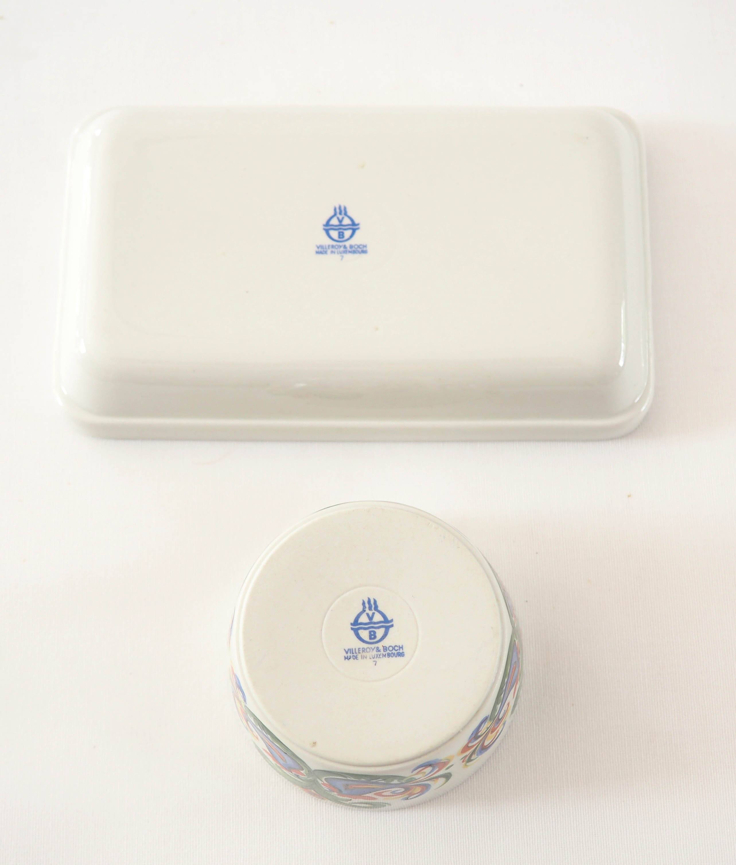Villeroy & Boch ramekin and tumbler duo
