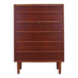 Commode en teck, design danois, années 1970, fabrication : Danemark