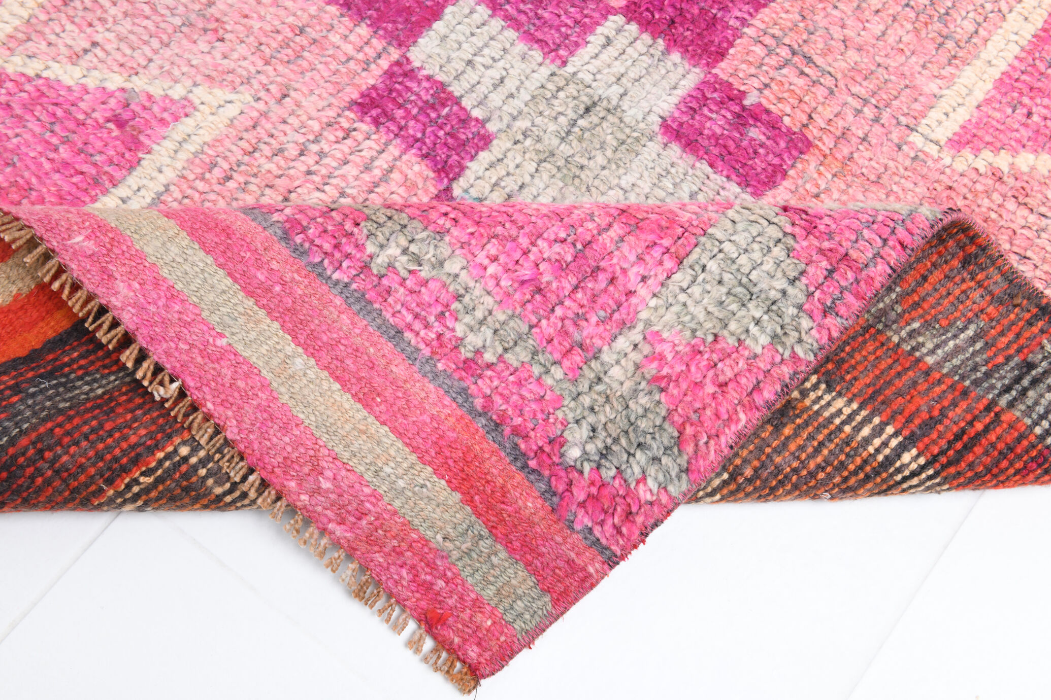 3x10 Turkish Vintage Runner Rug 3.1x9.11 ft