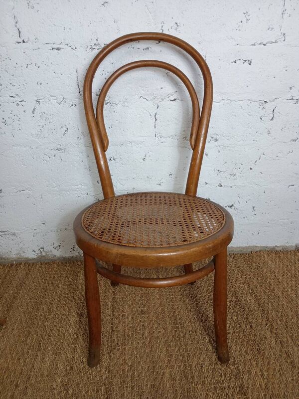 Chaise bistrot cannée Rabenau 1880