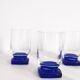 Series of 6 Bormiolo Rocco Ibisco glasses