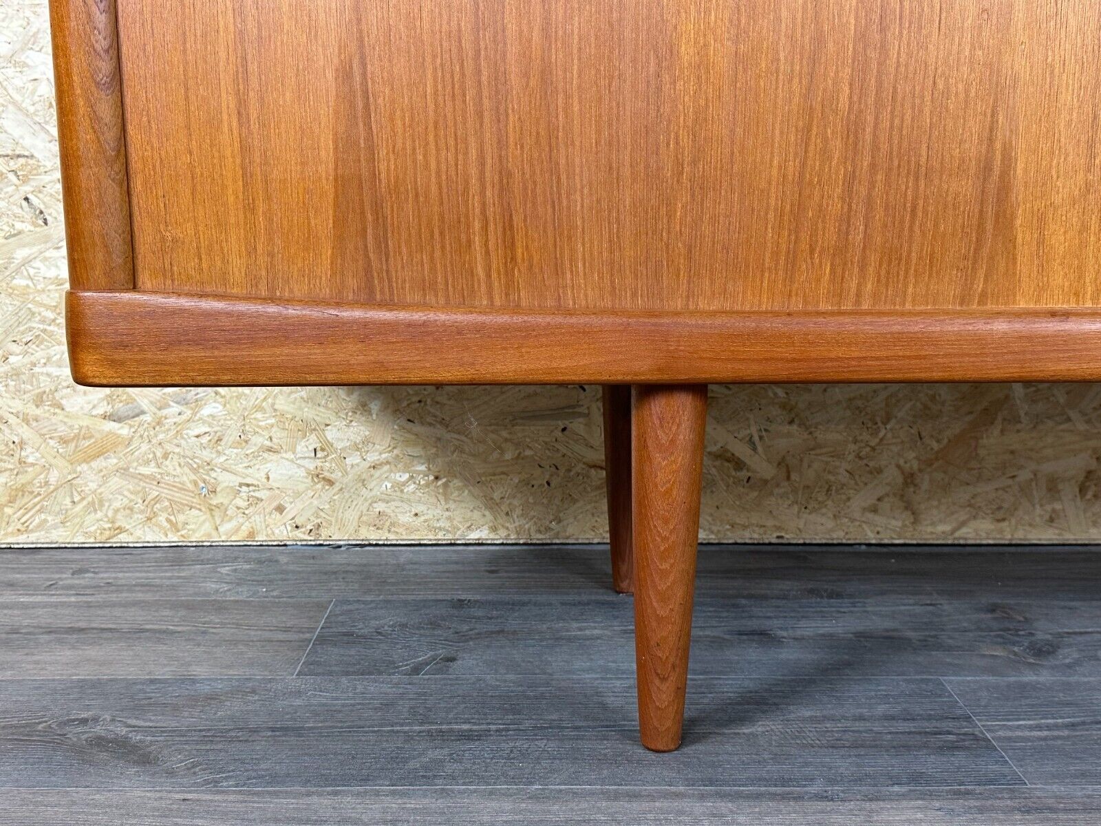 60s 70s teak sideboard highboard H.W. Klein Bramin Danish Modern Design