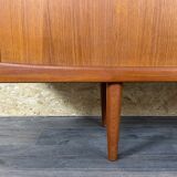 60s 70s teak sideboard highboard H.W. Klein Bramin Danish Modern Design