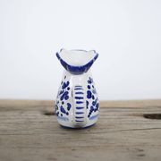 Vintage ceramic milk jug from Deruta, Italy