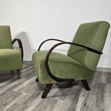 Set of Lounge Chairs by Jindrich Halabala, 1940s