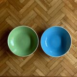 Set of 6 Salins soup plates - Deauville series - 1960