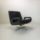 Carl Straub swivel armchair – 1960s/70s