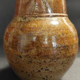 Pyrite stoneware pitcher from the 60s-70s, 20th century ceramic
