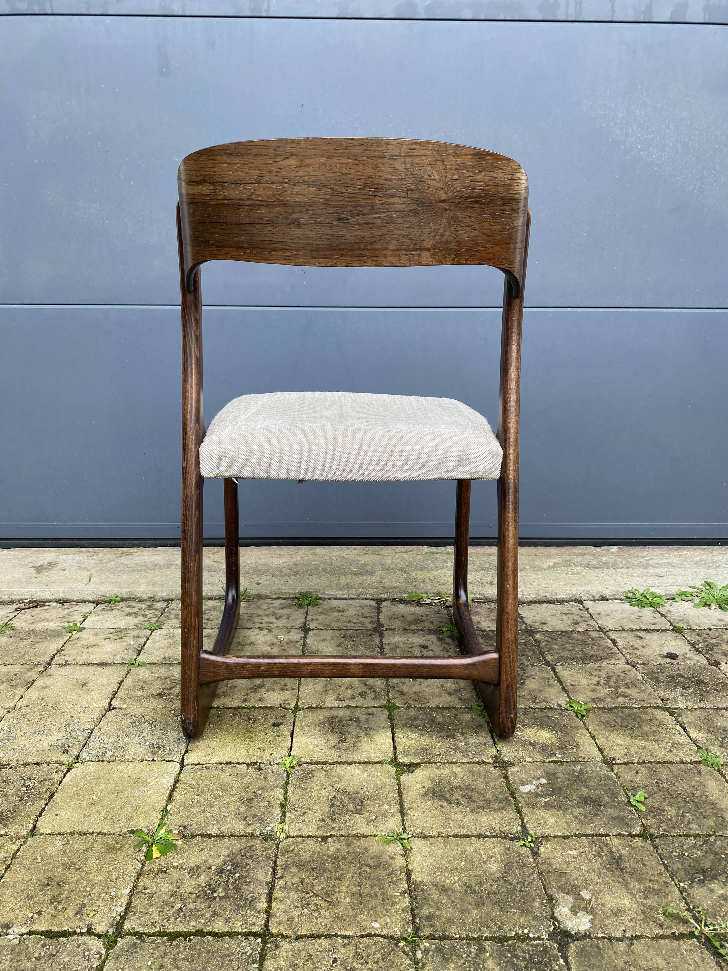 "Baumann sled chairs"