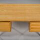 Mid-Century Oak Freestanding Desk from GV Møbler, 1970s