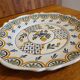 Malicorne earthenware plate Emile Teissier