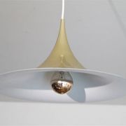 Semi pendulum pendant lamp by Thorup and Bonderup in brass
