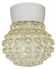Vintage White Porcelain Ceiling Light, 1970s
