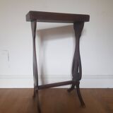 Late 19th century solid mahogany side table
