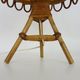 Rattan lamp in the style of Louis Sognot from the 1950s.