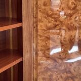 art deco sideboard in elm burl