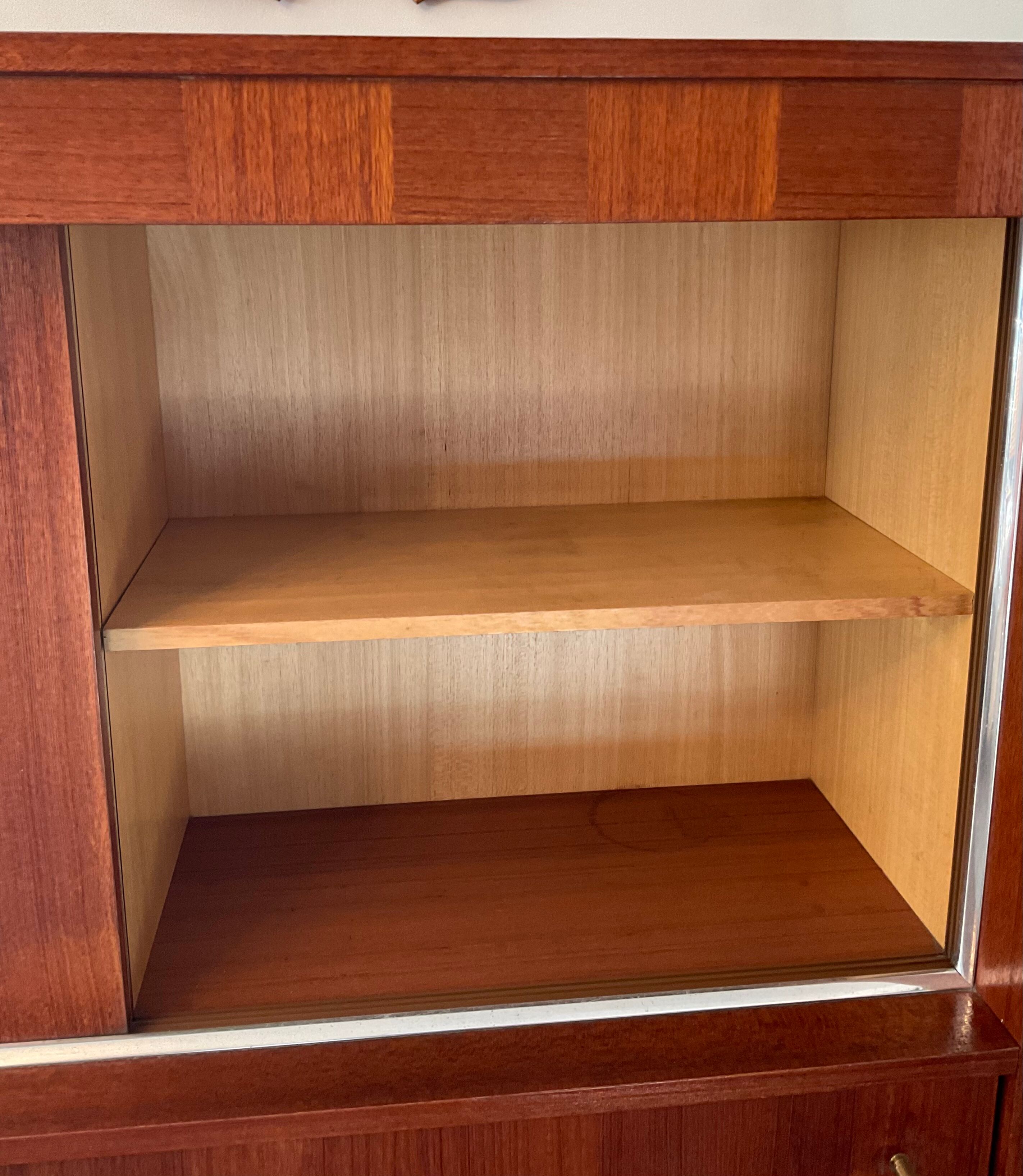 Scandinavian teak bar from the 60s and 70s