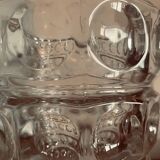 Glass vase 1950