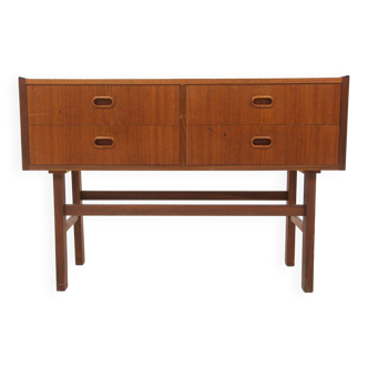 Commode scandinave en teck, Suède, 1960