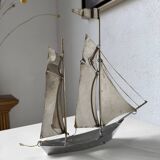 Stainless steel boat from the 1980s.