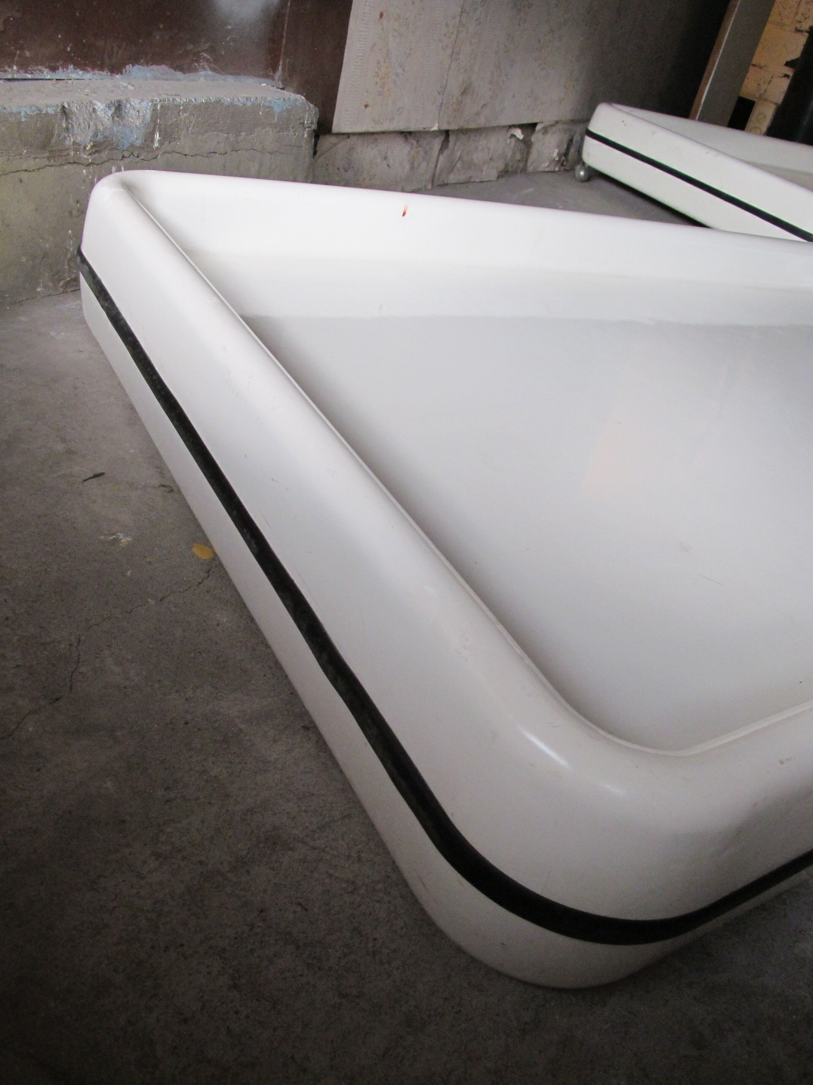 Pair of single beds of the 1970s designer Marc Held