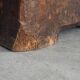 Sculptural solid wood pedestal