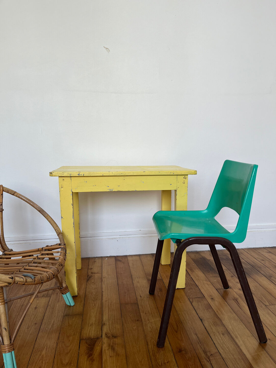 Children's desk and armchair set