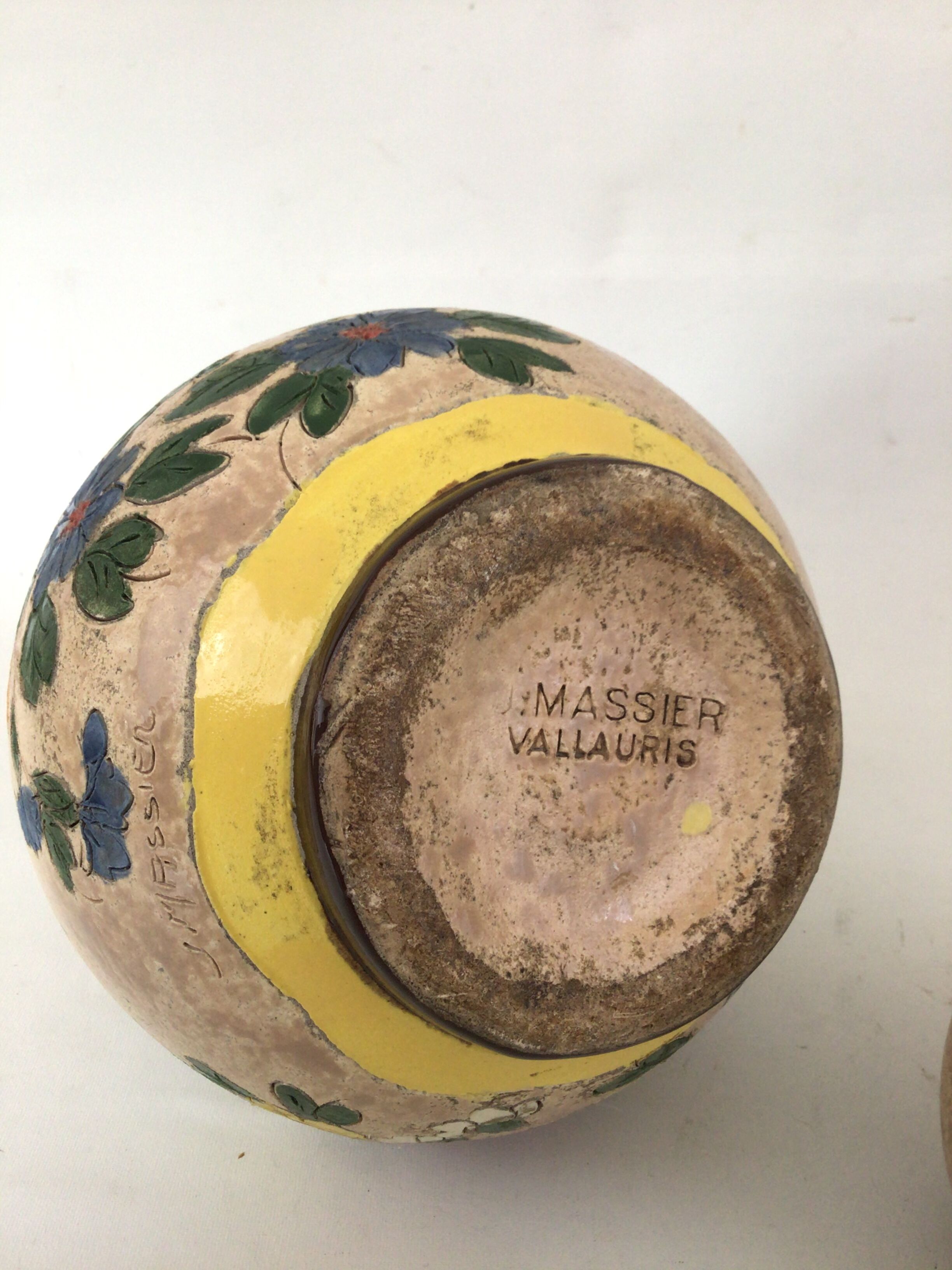 Pair of vases Jérôme Massier Vallauris