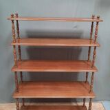 English mahogany etagerd