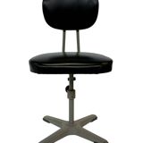 Mid Century Okamura Vintage Office Working Chair of 60's Design